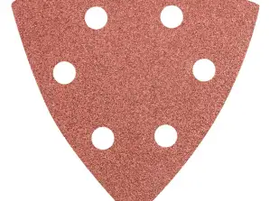 Papier abrasif delta auto-agrippant 93 x 93 mm K 100 5 pcs. avec trous