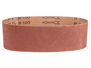 Eindeloze banden 75 x 533 mm. K100. 3 stuks.