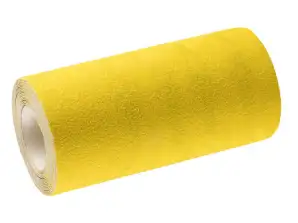 Papier de verre en rouleau. 2.5 m x 115 mm. K60