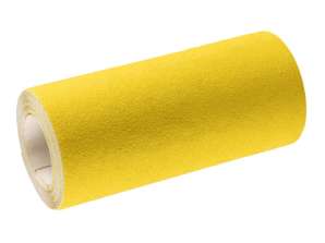 Papier de verre en rouleau. 2.5 m x 115 mm. K100
