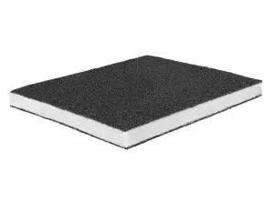 Slibesvamp 120 x 95 x 10 mm. K100