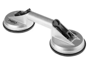 Double suction cup for glass aluminum 100 kg