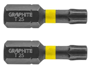 Slaginstrumenter TX25 x 25 mm. 2 stk.