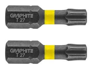 Impact boren TX27 x 25 mm. 2 stuks.