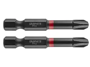 PH3 x 50 mm Schlagbohrer. 2 Stk.