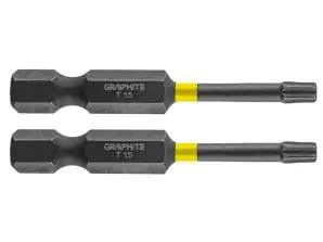 Impact Bits TX15 x 50 mm. 2 st.