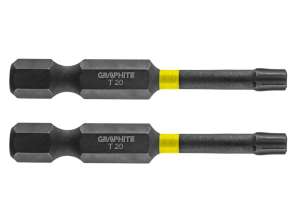 TX20 x 50 mm Schlagbohrer. 2 Stk.