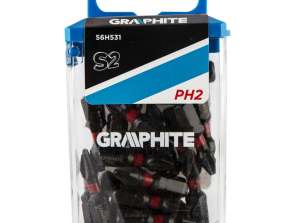 PH2 x 25 mm Schlagbohrer. 20 Stk.