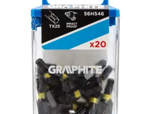 Embouts de frappe TX25 x 25 mm. 20 pièces.