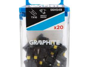 Mors d'impact TX10 x 25 mm. 20 pièces