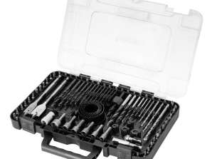 Drill and Bit Set. Attachments. 90 pcs.