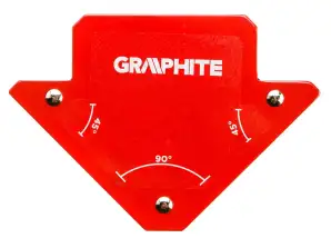 Magnetisk sveisesvinkel 82 x 120 x 13 mm. løftekapasitet 11.4 kg