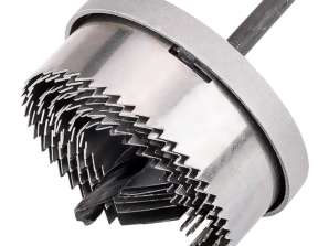 Scies cloches pour le bois 26 63 mm. h 25 mm. set de 7 pièces
