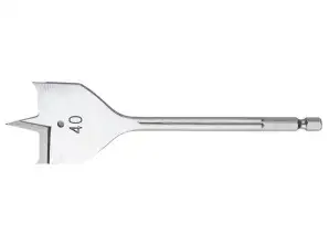Treborr flatrør. 40 x 152 mm
