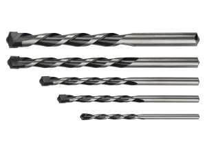 Betongbor 4 10 mm. sett 5 stk. sommerfugltupp