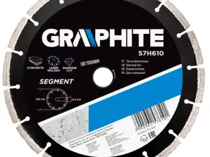 Diamanttrennscheibe 230 x 22,2 mm. segmentiert. lasergebrannt