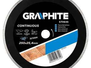 Disque diamanté 250 x 25.4 mm. plein