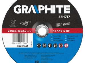 Schuurwiel voor metaal 230 x 6.4 x 22.2 mm. 27 A24 S BF