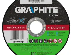 Snijdisk voor steen 115 x 1.6 x 22.2 mm. 41 37C30 R BF