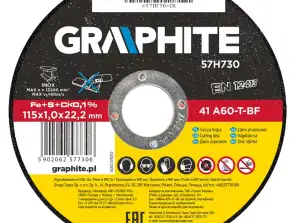 Metāla griešanas disks 115 x 1.0 x 22.2 mm. 41 A60 T BF. INOX