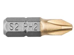 TOPP 57H961 Skrutrekkerbits PH2 x 25 mm. 2 stk.