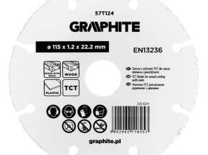 TCT Bladsagblad for kutting av tre med spiker 115 x 1,2 x 22,22 mm
