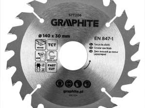 TOP 57T206 Kreissägeblatt. Widiowa. 140 x 30 mm. 24 Zähne