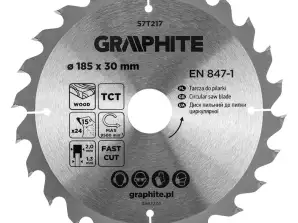 TOP 57T217 Kreissägeblatt. Widiowa. 185 x 30 mm. 24 Zähne