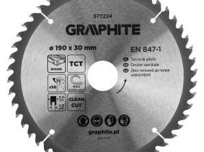 TOP 57T224 Kreissägeblatt. Widiowa. 190 x 30 mm. 50 Zähne