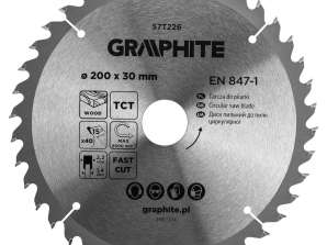 TOP 57T226 Kreissägeblatt. Widiowa. 200 x 30 mm. 40 Zähne