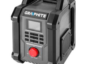 Radio da cantiere a batteria e rete Graphite Energy 18V senza batteria