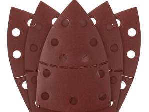 Velcro-Schleifpapiere. Eisen 102 x 152 mm. P240. 5 Stk. mit 11 Löchern