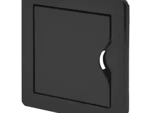 Porte di ispezione 10/10, colore nero