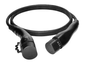 Кабель для зарядки електромобілів 3f 400V 16A 11kw 5m TYP2 IP54