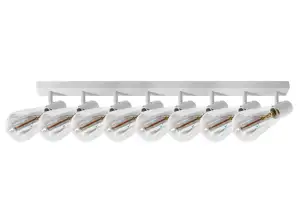 RIO SP 8. wall and ceiling fixture. E27 max. 8x60W. IP20. white