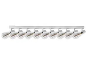 RIO SP 10. wall and ceiling light. E27 max. 10x60W. IP20. white