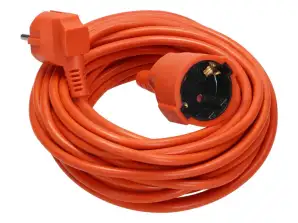 Einzelstecker Gartenverlängerung Schuko. PVC 3x1mm?, Länge 50m