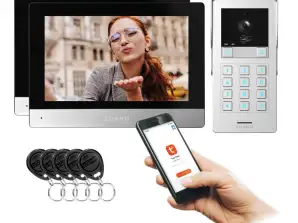 GAYD MULTI2. Set für Zwei-Familien-Video-Türsprechanlage. 2-Draht. 8