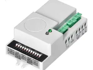 Mini-Mikrowellen-Bewegungssensor mit Dimmer. 360/180 Grad mit Jumper-Einstellung. IP20. 1200W