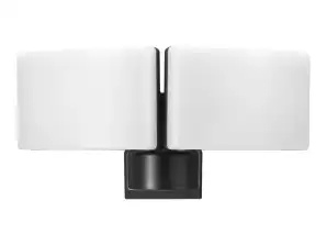 TOS DUO LED 2x20W double projecteur de jardin. 2x1600lm. IP65. 4000K. PIÈCE noir