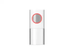 Kabelloser Batterieknopf zur Erweiterung der Türklingeln der TULO-Serie. weiß