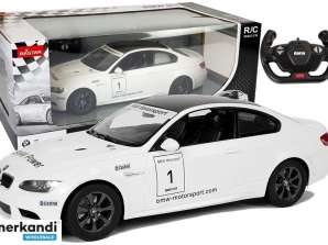 Auto R/C BMW M3 Rastar 1:14 Blanc Télécommande