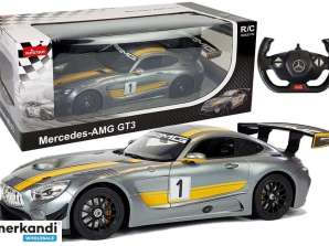 Auto R/C Mercedes AMG GT3 Rastar 1:14 Gris pour télécommande