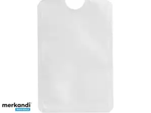 Porte-cartes de crédit RFID en aluminium blanc