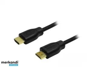 LogiLink HDMI Kabel A/M zu A/M 4K/30 Hz 10m Schwarz CH0053