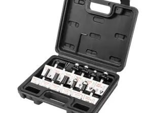 TOP 60H010 Carbide cutters. Mandrel 8 mm. Set of 12 pcs.