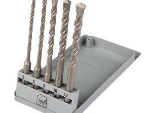 Borkroner for betong SDS Plus 5 12 mm. sett 5 stk.