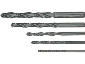 HSS-bor for metall. 4.0 10.0 mm. 5 stk. sett.
