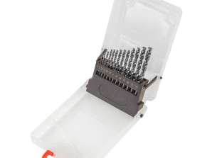 Bor til metall HSS G. 1.5 6.5 mm. sett 13 stk.