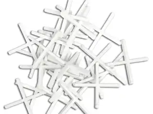 Abstandskreuze 1 mm. 200 Stück.